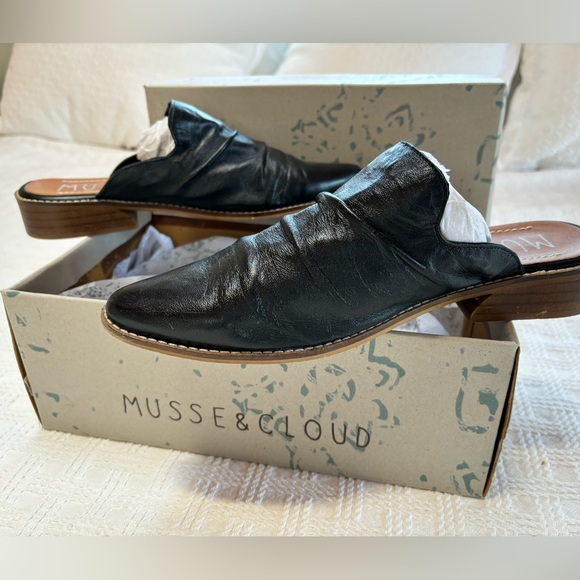 Musse & Cloud leather mules size 42 US 11 - Picture 2 of 6